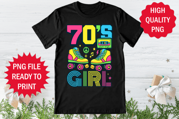 70s Girl Retro Lover 70s Retro T-shirt
