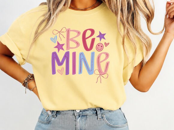 Be Mine Valentines Coquette T-Shirt