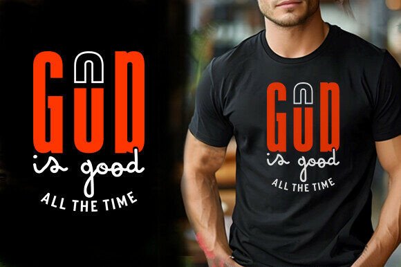 Color God is Good All the Time T-Shirt DE