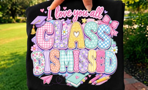 I Love You All Class Dismissed Shirt PNG