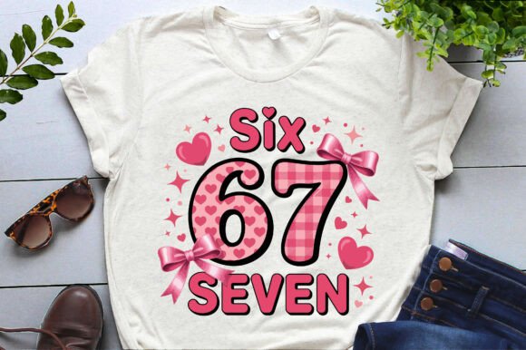 Valentine 67 Six Seven Graphics Illustrations